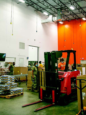 Atlanta Food Bank warehouse